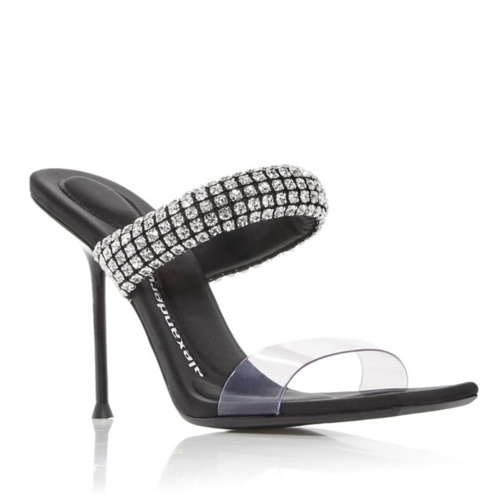 Alexander wang julie embellished high heel sandals